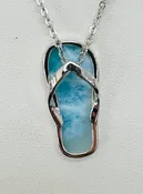 Larimar Flip Flop