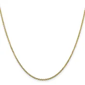 10K 1.45mm D/C Cable Chain 18 inch