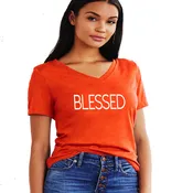 Queen Apparel- blessed shirt