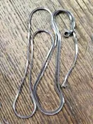 1.5mm Stainless steel square snake chain – 1pc