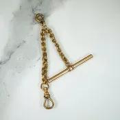 19thc Globe Chain Hook and T-bar