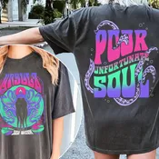 70s Disney Villains T-shirt, Ursula Sea Witch Shirt, Poor Unfortunate Soul Design