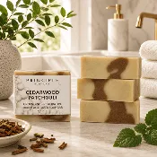 Cedarwood + Patchouli Soap Bar