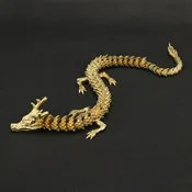 Antiques Do Old 3D Living Dragon Decoration Exhibition Hall