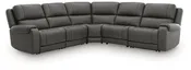 5Z - Pittson 5-Piece Power Reclining Sectional