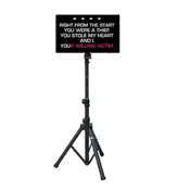 19'' LED MONITOR WITH STAND