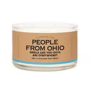 A Candle for People from Ohio | Funny Candle | Buckeyes