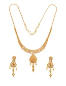 22 KT Yellow Gold Set With Earrings