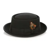 Ferrecci Wool Pork Pie Hat