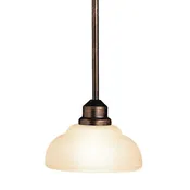 Aztec 34901 by Kichler Lighting Columbiana Collection One Light Hanging Mini Pendant in Olde Auburn Finish