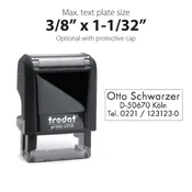 Trodat Printy 4910 Self Inking Text Stamp