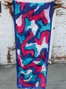Bark Marla Hand Painted Silk Scarf