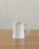 Ribbed Stoneware Creamer