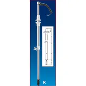 Bottom Raise Aluminum Pole – R-Series Thru Roof