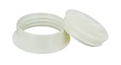 Intulon 6-inch Portable Air Conditioner Exhaust Tube Flange Mount and Off-Season Plug Bundle - Counterclockwise Thread - 6CCWMOUNT & 6CCWPLUG