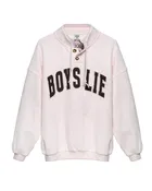 Boys Lie Smoke And Mirrors Henley Crewneck