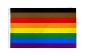 1' x 3' Stick  Pride Flag