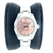 Rolex Datejust 279160 – 28mm Pink Dial Stainless Steel Watch — David Reynolds Jewelry and Coin