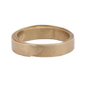 14k Yellow Gold Wrap Band