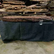 Curly Redwood Wood Mantel | Salvaged Old-Growth | Littlebranch