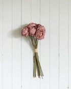 Dried Lavender Rose Bouquet