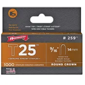 Arrrow T25 9/16" Wire Staple 1-000 pack