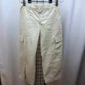 Art Class Cream Solid Child Size 8 Girl's Pants