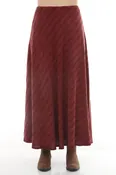 Bias Waffle Stonewashed Skirt