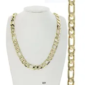 20 Inch Gold Figaro Chain