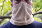 Cashmere Neck Gaiter | Non dye | Natural
