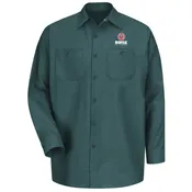 Green Long Sleeve Workshirt