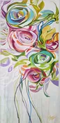 "Artistic Flourish III" by Patricia Chute 60"x30" — Framing Wholesalers, Inc.