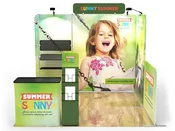10X10 Custom Trade Show Booth O