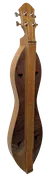 4FGCW - 4 String Ginger, Flathead, Hourglass with Cherry back and sides, and Walnut top