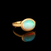 African Opal Ring