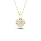 10K 0.05CT Diamond Pendant