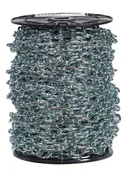 Campbell 0722927 Passing Link Chain, Bright Zinc, 2/0, 125 Ft.