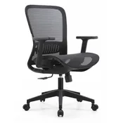 Amanda Adjustable Height Mesh Office Chair with Nylon Frame - Swivel and Tilt Mechanism