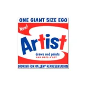 Artist 3 x 3" Magnet (Loose)