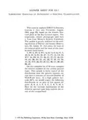 Answer Sheet - Spectral Classification Lab