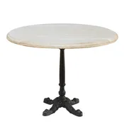 Avignon Bistro Table with Oak, Round