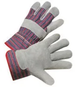 (#5231) Premium Select Shoulder Grade Split Leather Palm Work Gloves