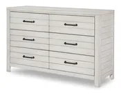 0833 Summer Camp LK Dresser Stone Path Gray Finish