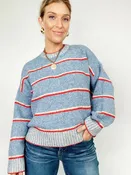 Alicia Stripe Sweater