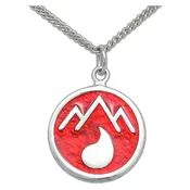 Adran Flag Pendant - Silver