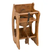 3-in-1 Hickory Wood High Chair | HC