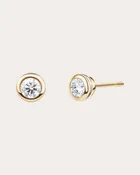 0.05ctw Diamond & 18k Gold Ignite Stud Earrings