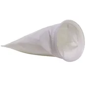7"x16" 200 micron FELT Pre-Filter Bag with Vinyl Flange
