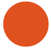 0.75 Fluorescent Orange Round Thermal Transfer