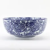 10" Diameter Bowl (Blue&White)